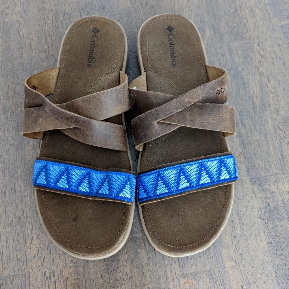 Women's Columbia Leather Sandals